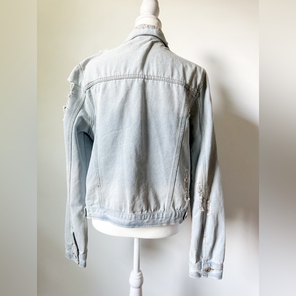 Distressed Denim Jacket - Picture 4 of 5